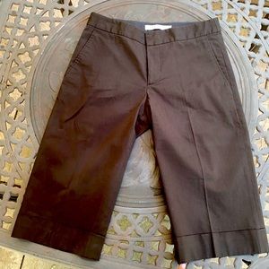 Chaiken black Bermuda shorts size 2